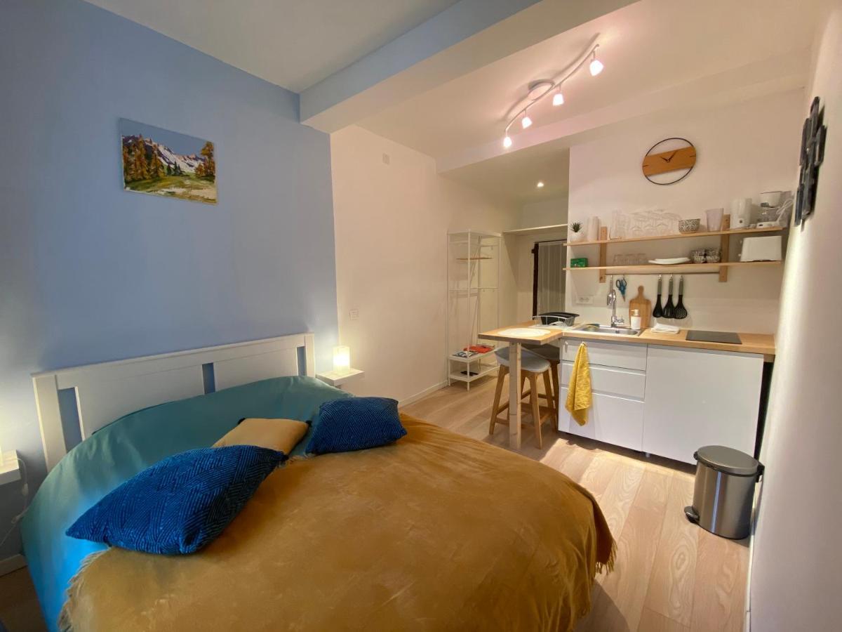 Studio Tres Agreable Proche De Auron Saint-Étienne-de-Tinée Buitenkant foto