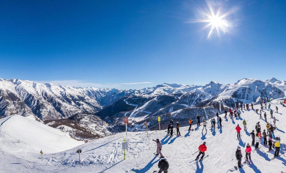 Studio Tres Agreable Proche De Auron Saint-Étienne-de-Tinée Buitenkant foto